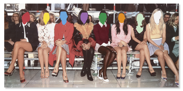 John Baldessari, ‘Numbered Legs’, 2015, Print, 20-color screenprint, Gemini G.E.L. at Joni Moisant Weyl