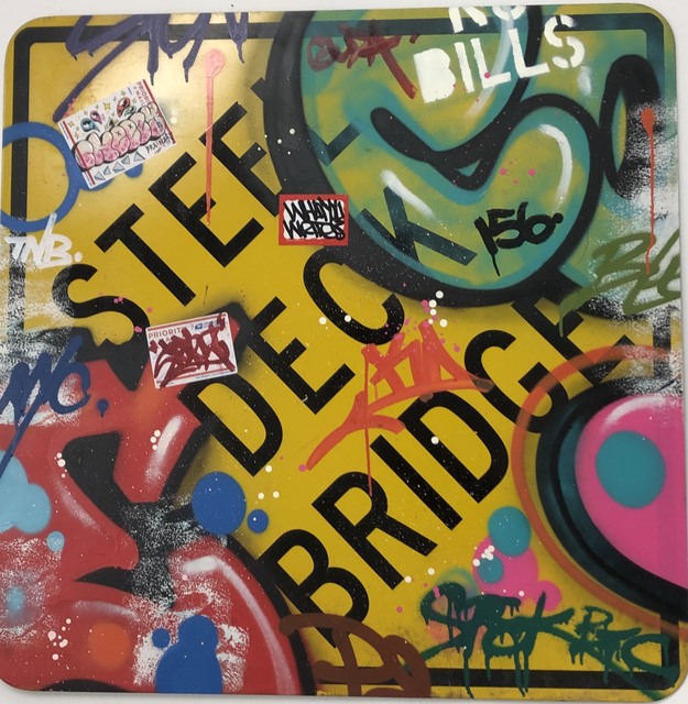 Cope2, ‘Steel Deck Bridge’, 2018, Soho Contemporary Art