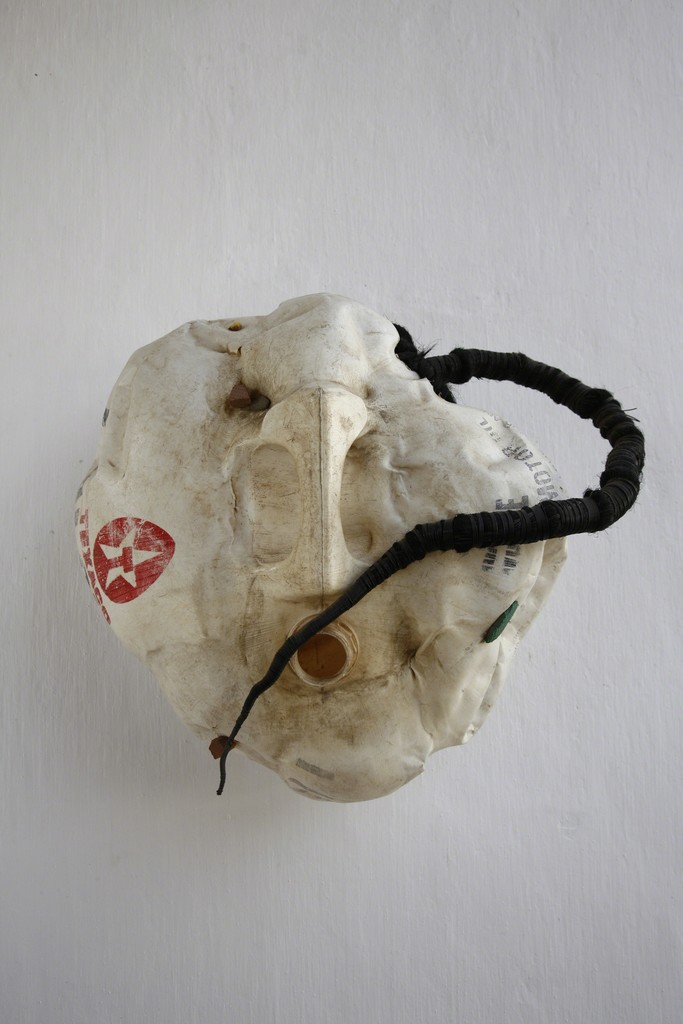 Romuald Hazoumè, Zemi. 1997, Found objects, 44 x 46 x 25 cm, photo: Romuald Hazoume. Courtesy October Gallery London Romuald Hazoumè, Zemi. 1997, Found objects, 44 x 46 x 25 cm, photo: Romuald Hazoume. Courtesy October Gallery London