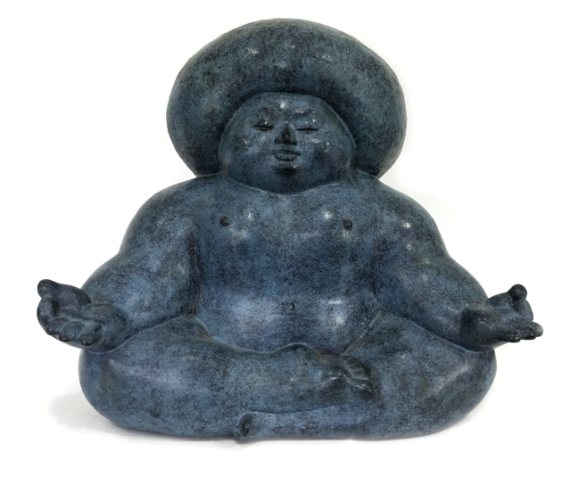 Adi Gunawan, ‘The Lotus (Padmasana)’, 2016, Sculpture, Bronze, REDSEA Gallery