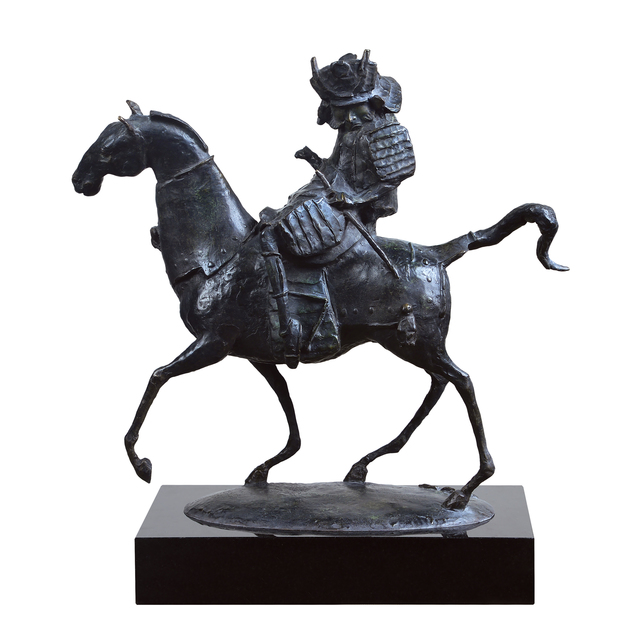 Andrey Ostashov, ‘Ceremonial portrait. Small’, 2015, Sculpture, Bronze, patina, granite, OSTASHOV sculpture