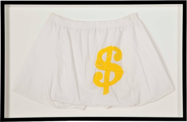Andy Warhol, ‘$ Boxer Shorts’, ca. 1982, Print, Silkscreen, cotton, Artificial Gallery