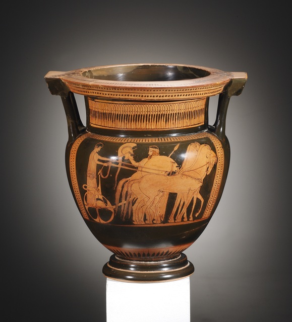Unknown Greek, ‘A Red-figure Column-krater, Attributed to the Nausicaa-Painter’, Attic-2nd half of 5th cent. B.C., Cahn International