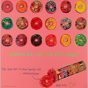 Andy Warhol - Life Savers from: Ads (F. & S. Ⅱ.353)