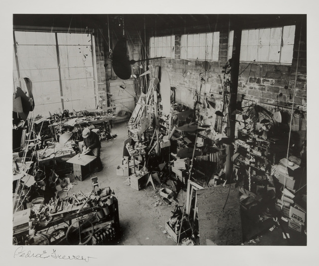 Pedro E. Guerrero, ‘Calder Studio Interior, Roxbury, CT’, 1964, Edward Cella Art and Architecture