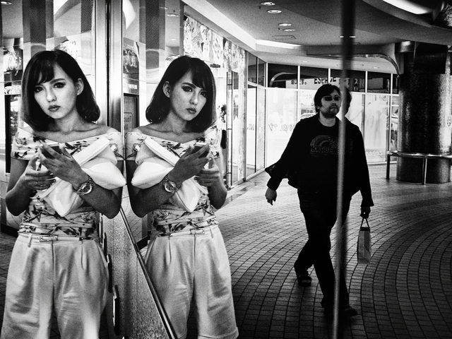Tatsuo Suzuki, ‘Mirror, Shibuya, Tokyo’, 2014, Photography, Archival Pigment Print, Huxley-Parlour