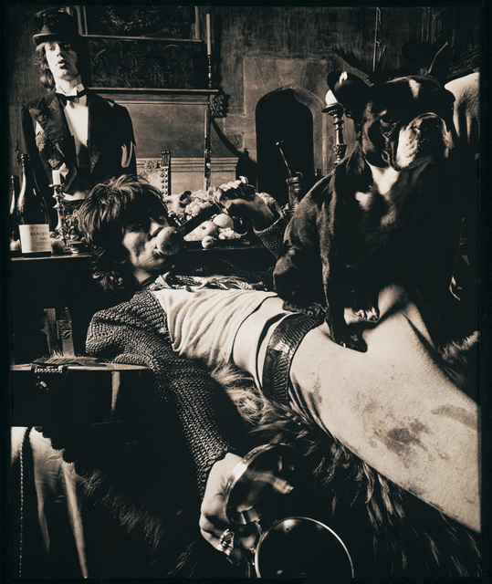 Michael Joseph, ‘Mick Jagger and Keith Richards, 1968 - Keith & Pug with Mick at Sarum Chase, Beggars Banquet’, 1968, TASCHEN