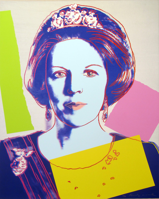 Andy Warhol, ‘Queen Beatrix 340’, 1985, Hamilton-Selway Gallery Auction