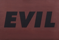 Ed Ruscha - Evil