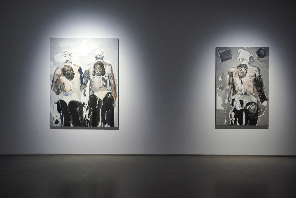 Exhibition view of JET LAGGED, works by Zhu Xiangmin Exhibition view of JET LAGGED, works by Zhu Xiangmin