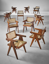 Ten armchairs