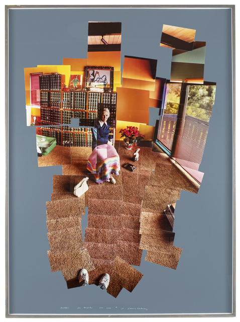 David Hockney, ‘Mother, Los Angeles Dec. '82’, 1982, Photography, Photographic collage, Petersburg Press