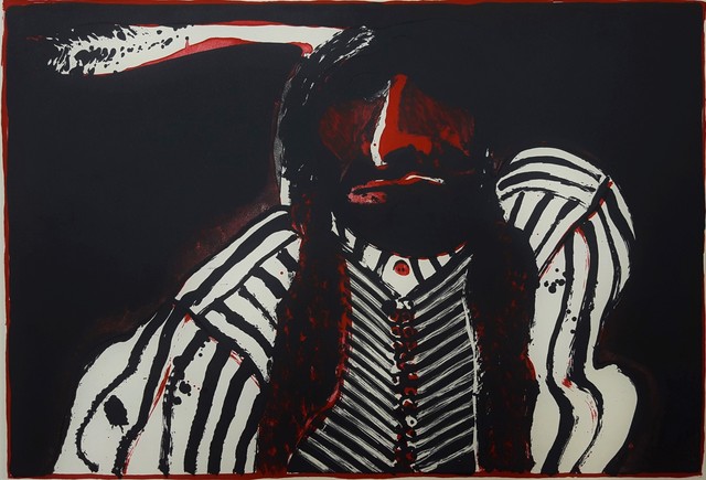 Fritz Scholder, ‘Indian with Red Button’, 1972, Graves International Art