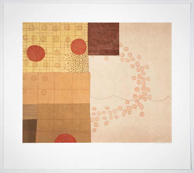 Sarah Smelser, ‘Race For Second Place (Kala)’, 2017, Print, Monotype, chine collé, Manneken Press