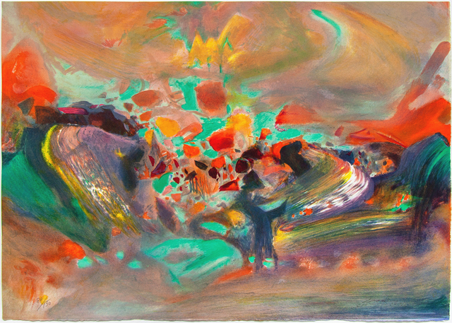 Chu Teh-Chun, ‘Untitled’, Undated, Print, Lithograph, Hanart TZ Gallery