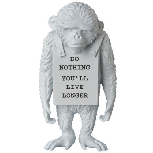 Banksy, ‘Monkey Sign (Medicom x SYNC Japan x Brandalism inspired by Banksy)’, 2016, MSP Modern