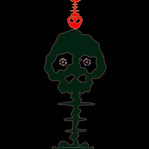 Takashi Murakami, ‘'Time Bokan - Black'’, 2011, Print, Offset Lithograph, Lougher Contemporary Gallery Auction