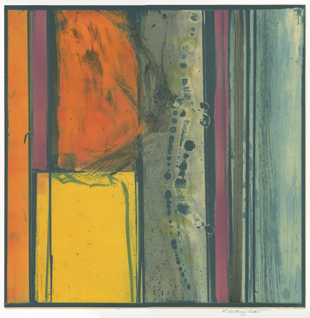 Tony Askew, ‘Incursion’, 2017, Drawing, Collage or other Work on Paper, Viscosity Monotype, Tufenkian Fine Arts
