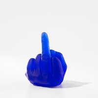 Study of Perspective in Glass (Cobalt Blue)