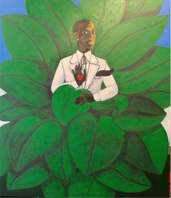 Abe Odedina, ‘Master Key’, 2021, Painting, Acrylic on plywood, Nil Gallery