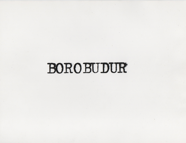 Carlos Ginzburg, ‘Ginzburg à Borobudur, Indonésie’, 1979, Henrique Faria Fine Art