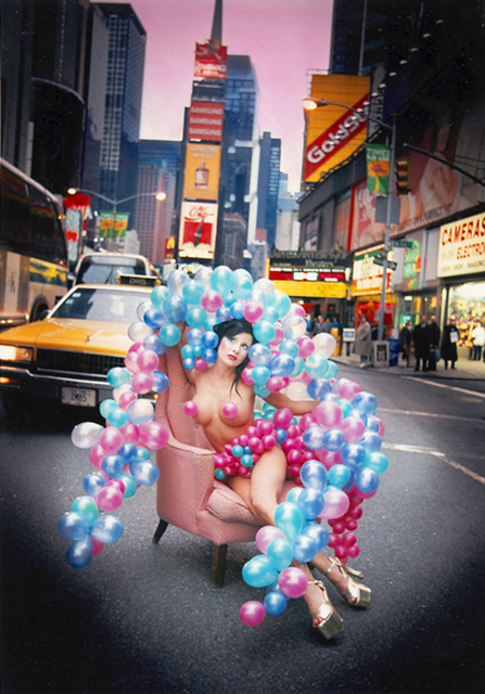 Porn Star Selling Cars - David LaChapelle | Porn Star in Times Square, New York ...