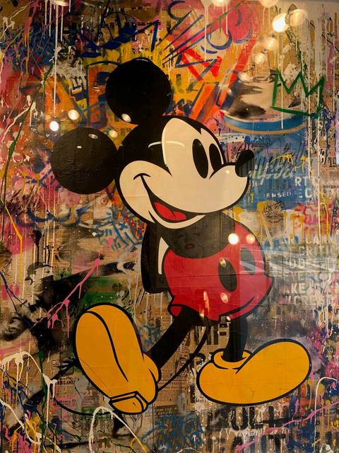 Mr. Brainwash, ‘Mickey’, 2018, Robin Rile Fine Art