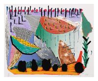 David Hockney - SLOW RISE (MUSEUM OF CONTEMPORARY ART, TOKYO 342)