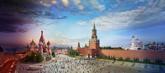 Stephen Wilkes, ‘Red Square, Moscow, Day to Night’, 2016, Robert Klein Gallery