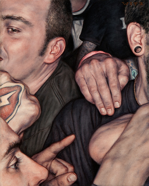 Dan Witz, ‘Scurm (The Flash)’, 2015, Painting, Oil on Canvas, PAINT (RED) Benefit Auctions
