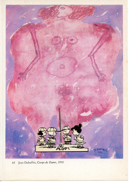 Hank Schmidt in der Beek, ‘Collage Nr. 438 (Peanuts/Dubuffet)’, 2011, Drawing, Collage or other Work on Paper, Collage, Niklas Schechinger Fine Art.