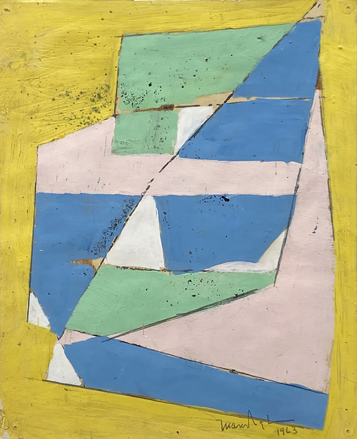 Beatrice Mandelman, ‘Untitled (70-AC 1-21)’, 1963, Painting, Acrylic on paper, 203 Fine Art