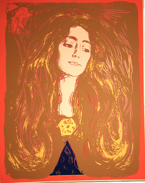 Andy Warhol, ‘Eve Mudocci (After Munch)’, 1984, Woodward Gallery