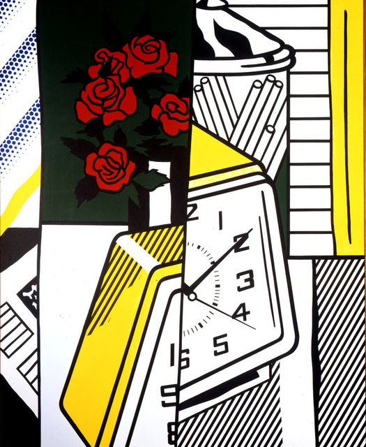 Roy Lichtenstein, ‘Still Life with Clock and Roses’, 1975, Gagosian
