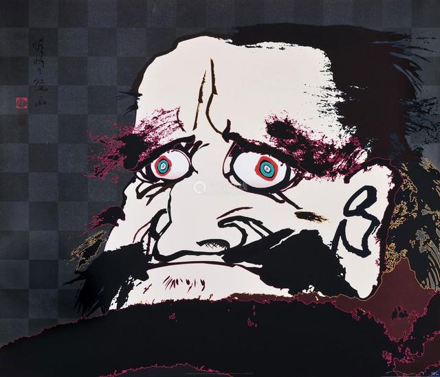 Takashi Murakami, ‘I Open Wide My Eyes But See No Scenery. I Fix My Gaze Upon My Heart.’, 2008, Lougher Contemporary