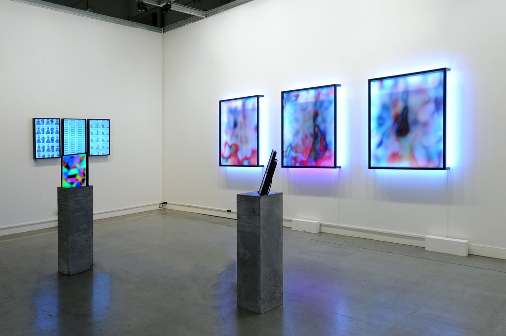 Jonas Lund. miart, Milan, Installation view, Steve Turner, April 2016 Jonas Lund. miart, Milan, Installation view, Steve Turner, April 2016