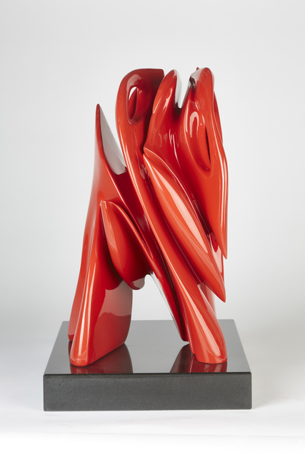 Pablo Atchugarry, ‘Untitled’, 2019, Sculpture, Bronze with automotive paint, Pontone Gallery