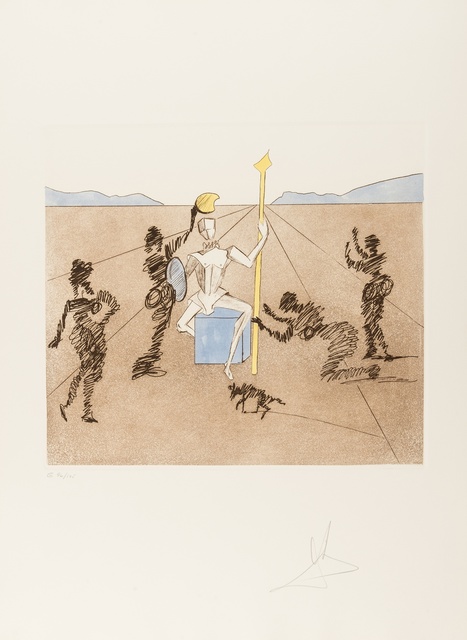 Salvador Dalí, ‘The Golden Helmet of Mandrino (Field 80-1F)’, 1980, Forum Auctions
