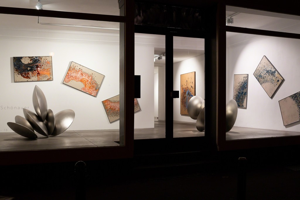 Thomas Schönauer, Footprints, exhibition view, Engelage & Lieder, 2018 Thomas Schönauer, Footprints, exhibition view, Engelage & Lieder, 2018