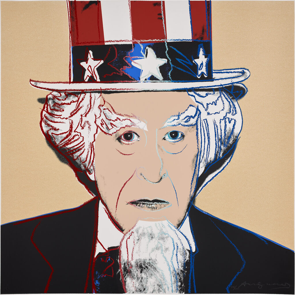 Andy Warhol - Uncle Sam, from Myths (F. & S. 259)