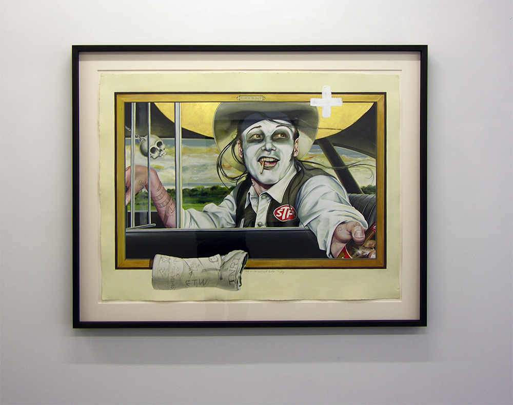 Installation view of 'Lenz' by Russell Nachman at LMAKgallery, NY Installation view of 'Lenz' by Russell Nachman at LMAKgallery, NY