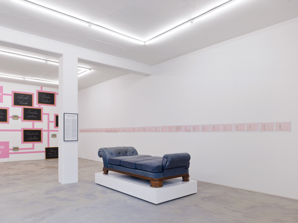 Flüchtig Hingemachte Männer, 2014, exhibition view at Klemm's, Berlin Flüchtig Hingemachte Männer, 2014, exhibition view at Klemm's, Berlin
