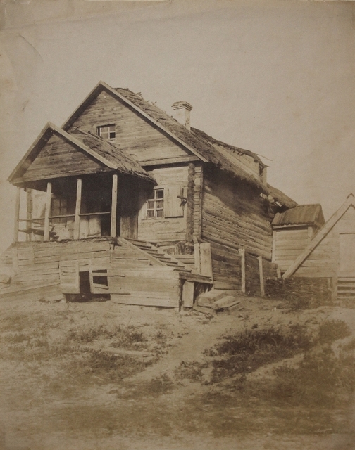 Roger Fenton, ‘Timber dwelling between Kiev and Moscow’, 1852, James Hyman Gallery