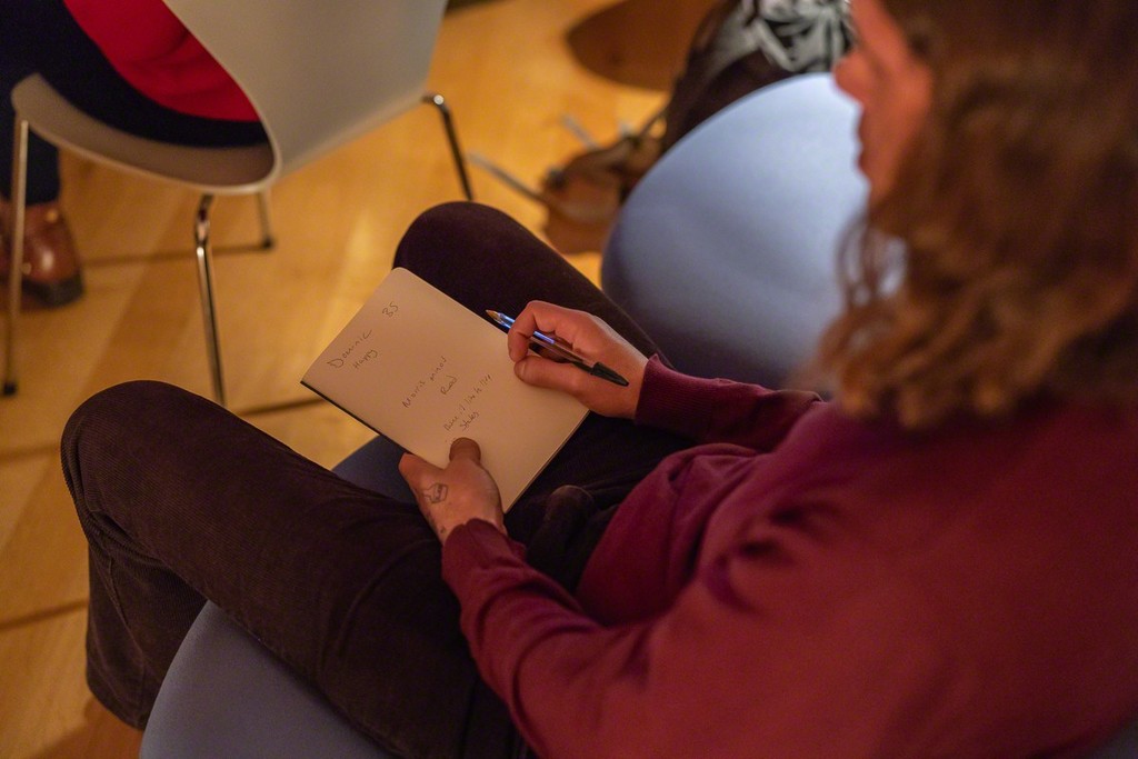 Photos of Jillian Mayer intimate talk in London 2018. Photo: Annka Kultys Gallery (Damian Griffiths) Photos of Jillian Mayer intimate talk in London 2018. Photo: Annka Kultys Gallery (Damian Griffiths)