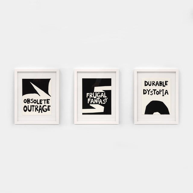 Kameelah Janan Rasheed, ‘Durable Dystopia | Frugal Fantasy | Obsolete Outrage’, 2018, Print, Archival inkjet print on cotton rag paper, Contemporary Art Gallery