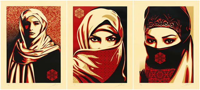 Shepard Fairey, ‘Universal Personhood 1, 2, and 3’, 2015, Pace Prints