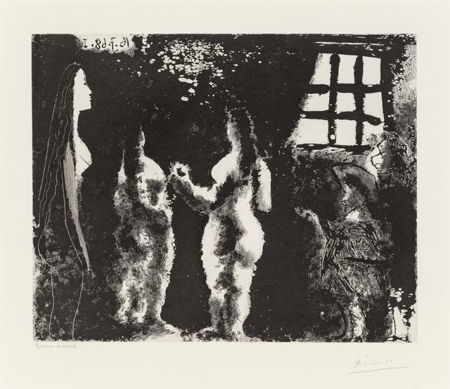 Pablo Picasso, ‘En pensant à Goya: Femmes en prison, from Séries 347’, 1968, Heritage Auctions