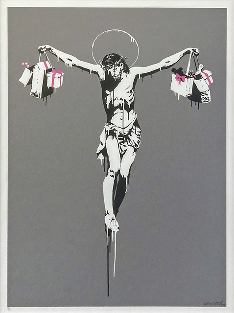 Banksy, ‘Christ With Shopping Bags’, 2004, Marcel Katz Art