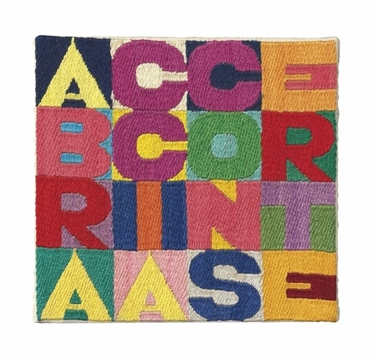 Alighiero Boetti, ‘A braccia conserte’, Christie's