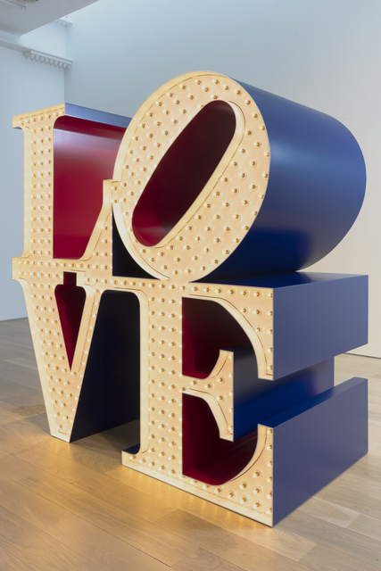 Robert Indiana, ‘Electric American Love, White Blue Red’, 2000, Kasmin